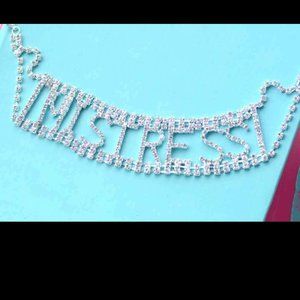 Mistress Rhinestone Choker